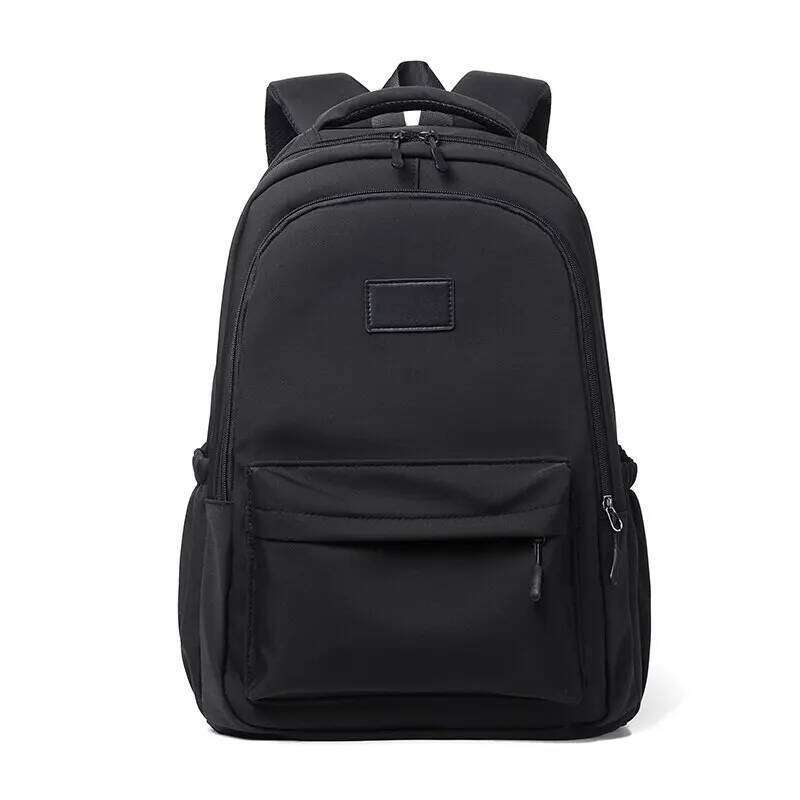 14 Inch Men And Women Universal School Leisure Solid Color Outdoor Sports Shoulder Bag Large Capacity Travel Laptop Backpack