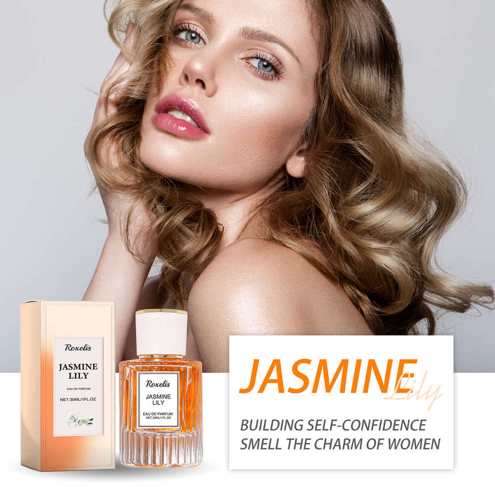 Roxelis Lily Women's Pheromone Perfume Wrist Behind Ear Neck Natural Long-lasting Light Fragrance Exquisite Elegant Exudes Female Charm S260131