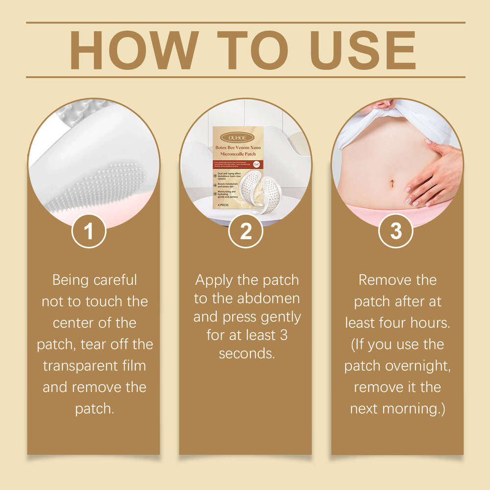 OUHOE Bee Venom Gentle Comfortable Show Body Lines Daily Care Patch S260131