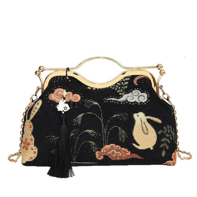 Track Cross-Border New Chinese Style Embroidered Handbag Women's Fashionable Crossbody Evening Bag MASA