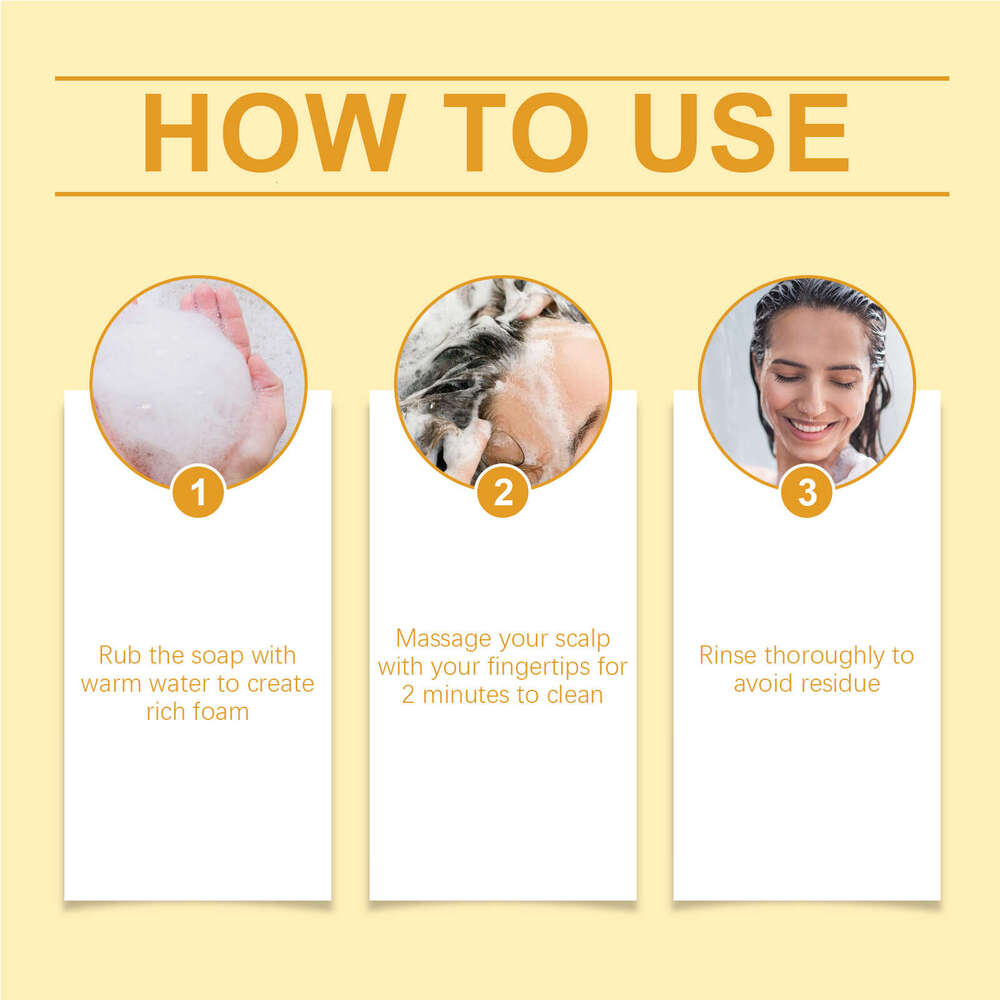 Hoegoa Shampoo Daily Scalp Cleansing Natural Shine Smooth Care Black Hair Soap S260131