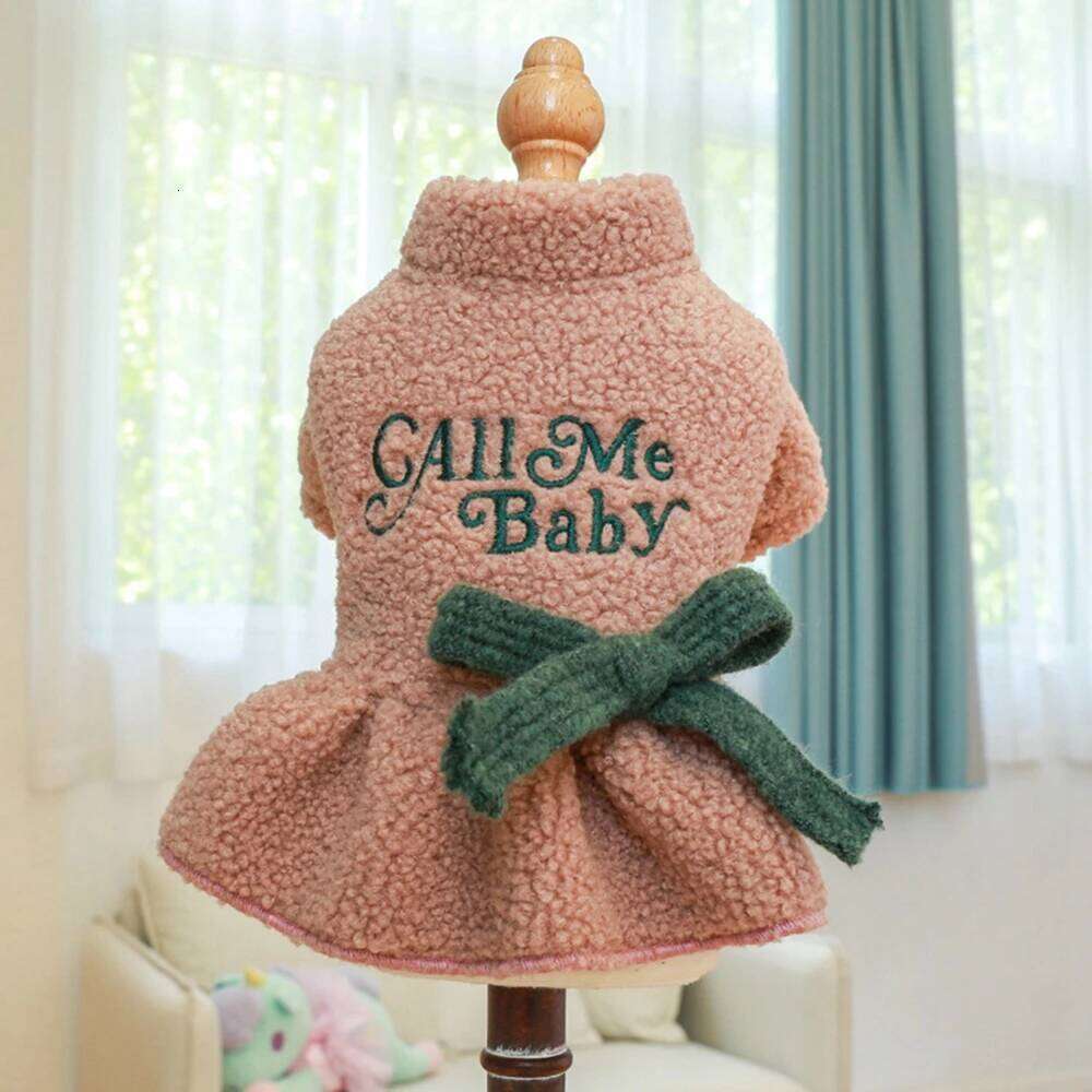 Thick Sweater Cats Winter Dog Warm Cat Coat Yorkshire Chihuahua Shirt Dress Pet Costume For Small Medium Dogs H260129