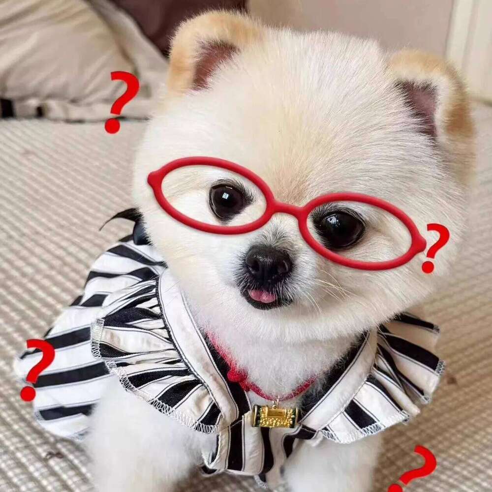 Korean Version of the Pet Dress Summer Teddy Hepburn Style Princess Skirt Classic Vertical Stripes Puppy Clothes H260129