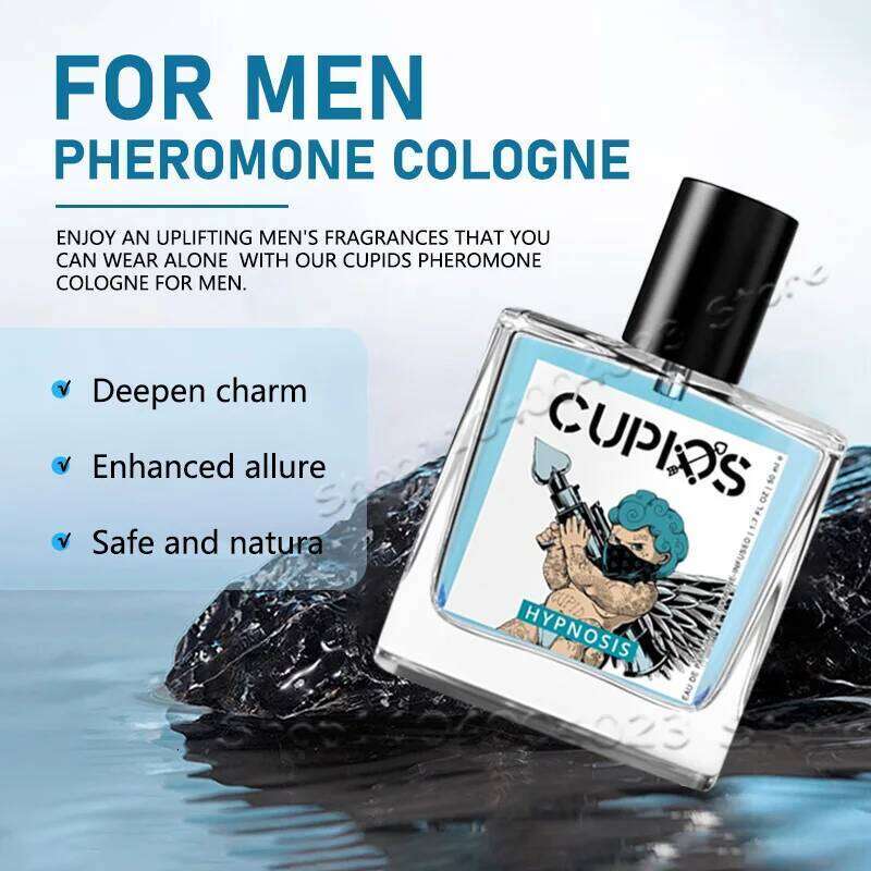 10ML/50ML Cupids Original Hypnosis Infused Cologne Pheromone Perfume For Men Fragrance Attract Women H260130