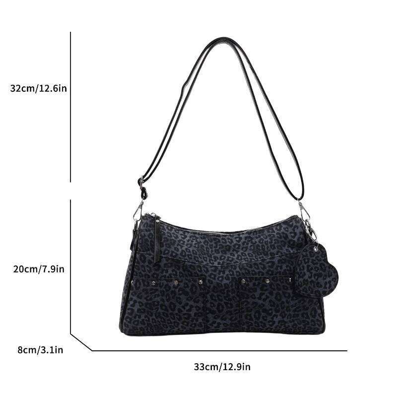 Woman's PU Leather Fashion Shoulder Elegant Large Capacity Underarm Simple Trendy Designer Handbag Outdoor Travel Bag XJ260130