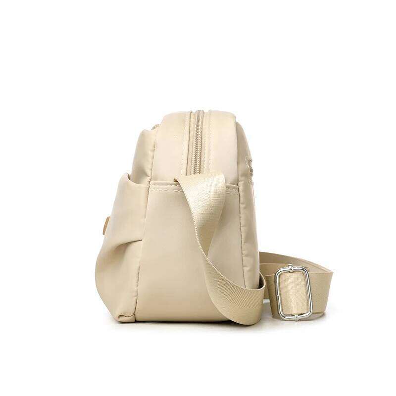 Large-capacity women's office backpack waterproof nylon fabric fashionable multi-compartment single-shoulder bag - trend