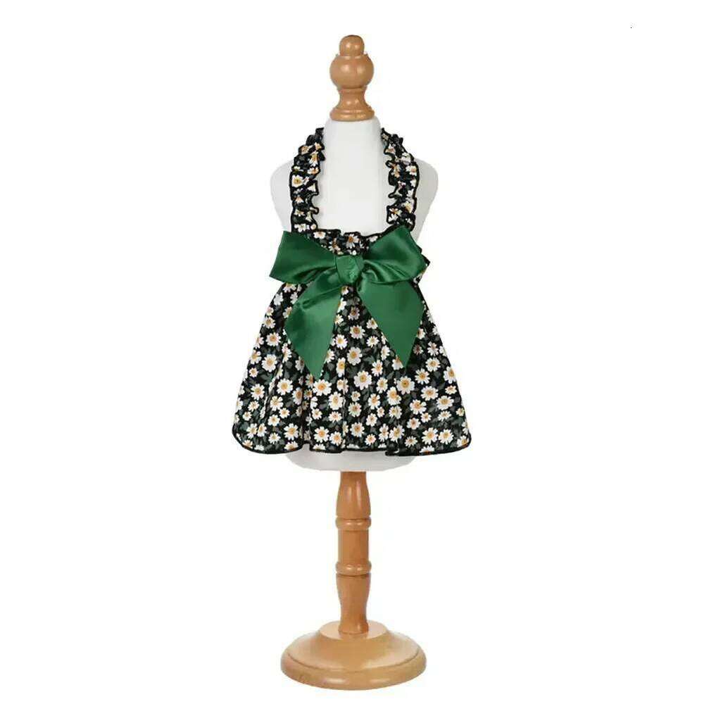 Floral Princess Dress Spring Dog Clothes Sweet Pet Clothing Bichon Yorkshire Cute Printed Puppy Cat Thin Skirt H260130