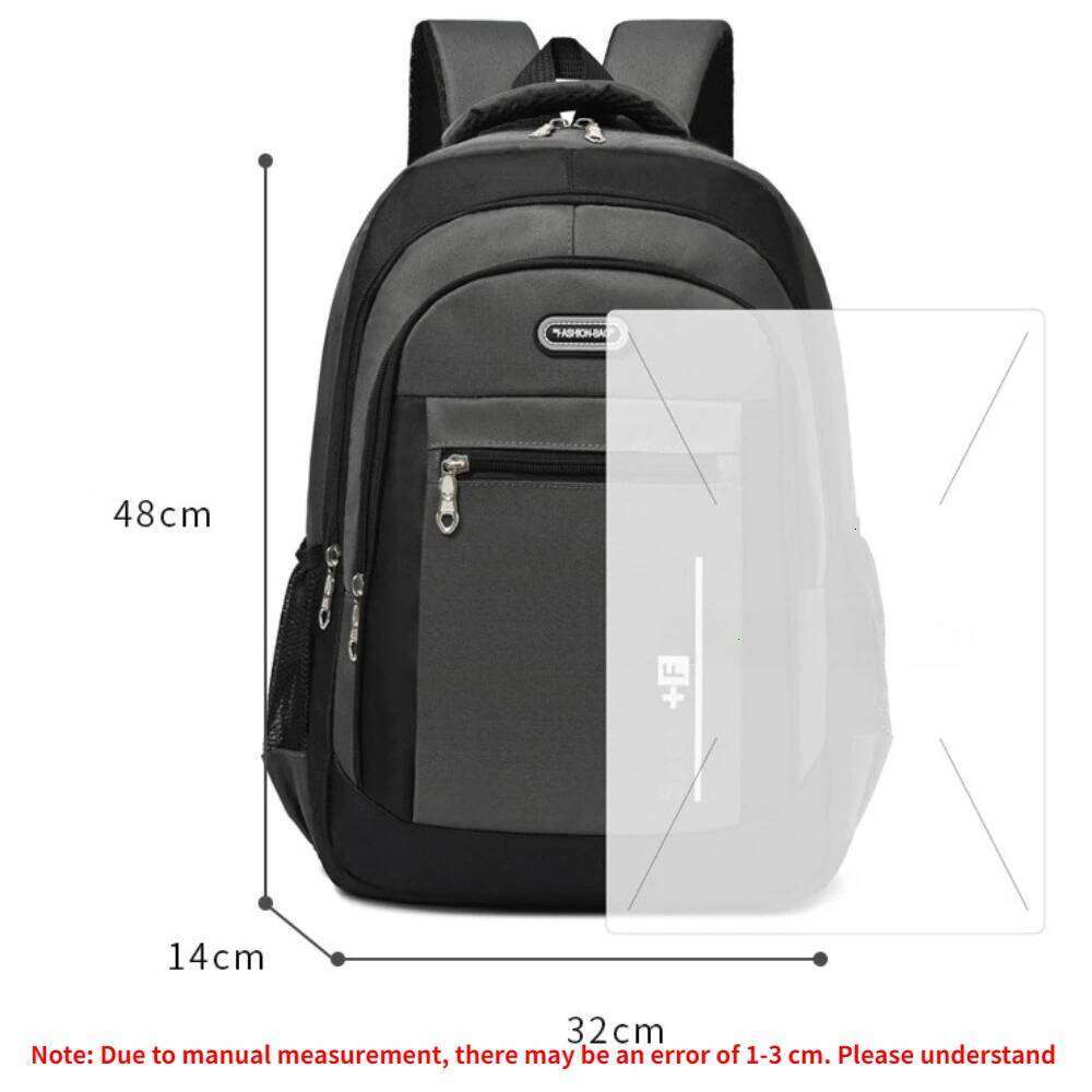 Men's Women's Fashionable, Versatile, Simple Spacious Backpacks, Dual-shoulder Travel Bags, Lightweight and Portable