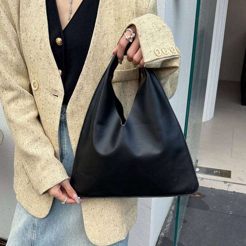 Simple Design Small Bindle Trendy Bag PU Leather Handbag for Women Casual Winter Shoulder Bags XJ260130