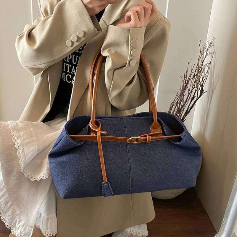 Simple Casual Large Capacity 2025 High Quality Fashionable Versatile Commuting Handbag Single Armpit Shoulder Bag for Women