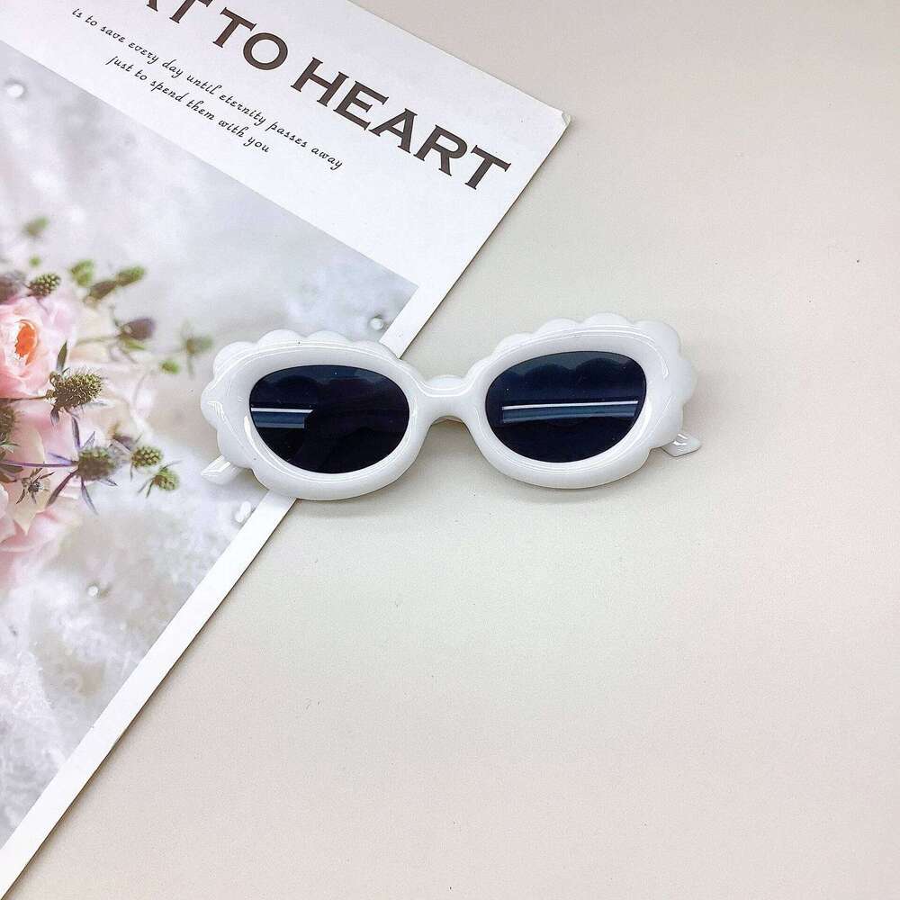 2025 UV400 Protection Boys' Glasses New Fashion Children's Cute Oval Frame Girls' Sunglasses H260130