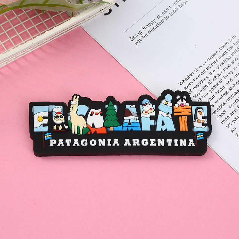 Magnetic cartoon fridge magnets, creative and personalized, PVC soft rubber 3D fridge magnets, funny and cute animal fridge stickers.XJ240809