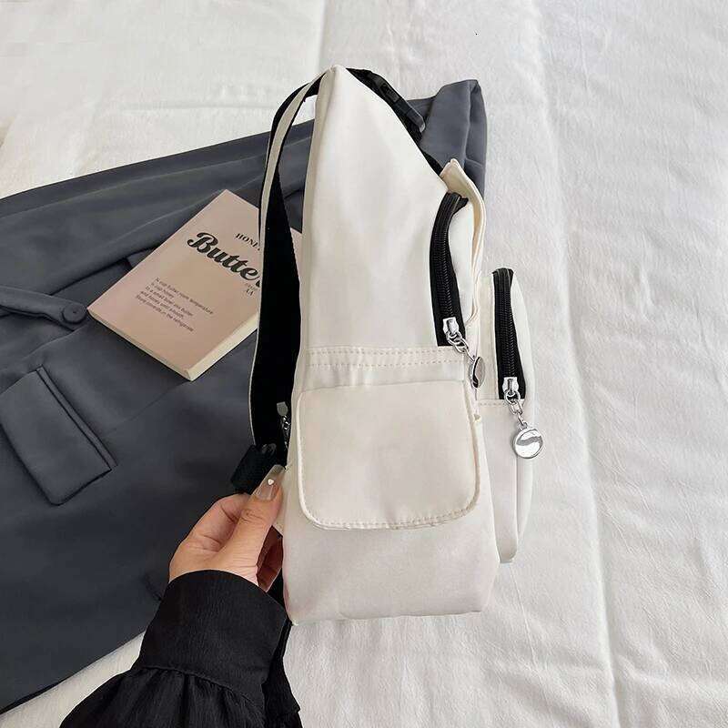 Backpack for women, hot selling nylon fabric, lightweight, large capacity, outdoor travel, high aesthetic value