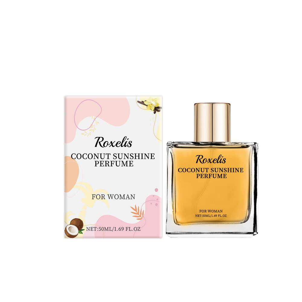 Roxelis Vanilla Coconut Fresh Light Long-lasting Elegant Exudes Charm Women's Fragrance Portable Perfume S260131