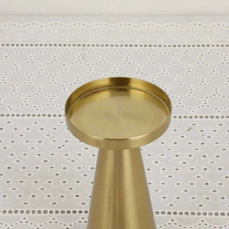 Holders Pillar Candles,Small Metal Stick Candle Holder for Wedding,Dining Room Table Centerpiece,Holiday Decor Y260131