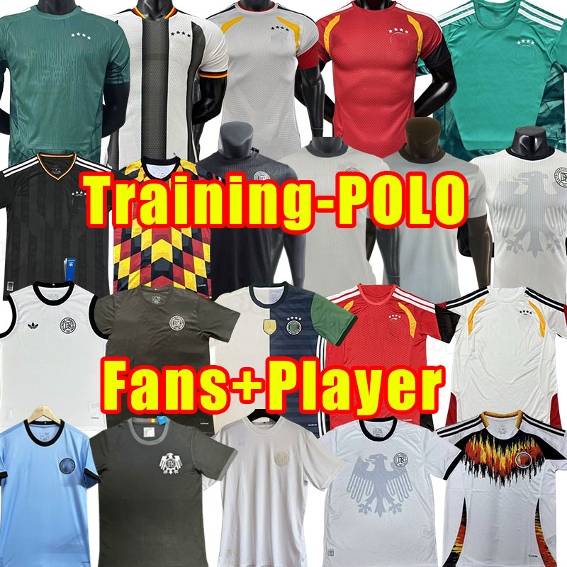 2025 Soccer Jerseys Germany SANE HUMMELS KROOS WERNER MULLER Player versoin Football shirt 2026 GOTZE Gnabry REUS MUSIALA 25 26 Training POLO goalkeeper 125years