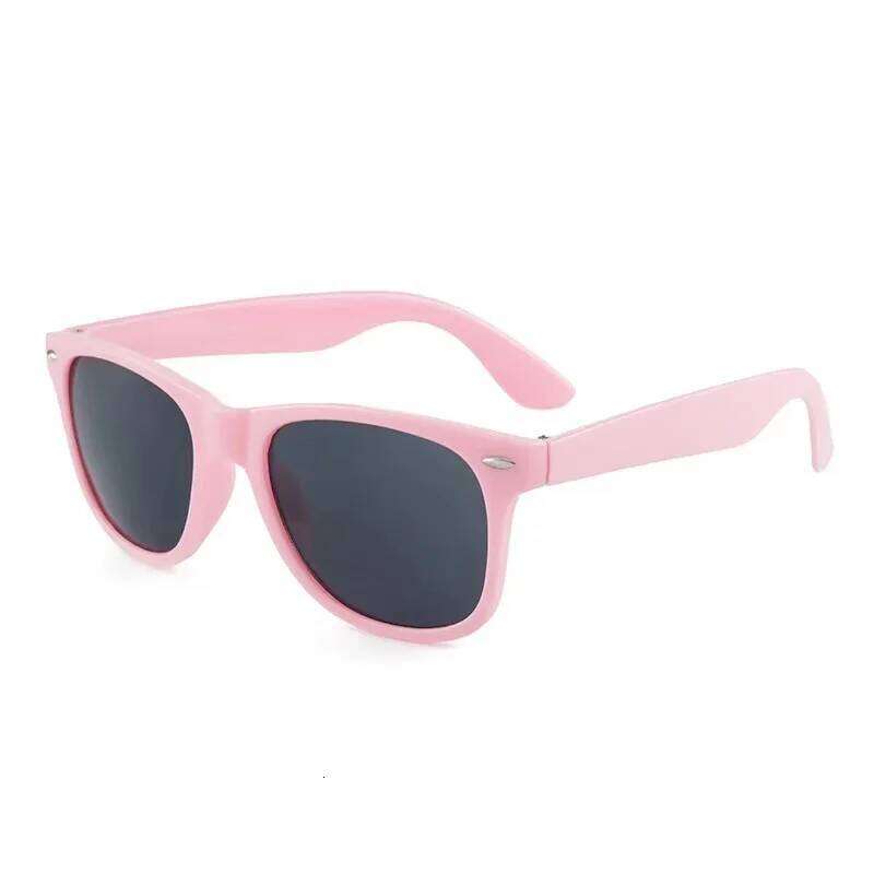 2025 Children's Rice Nail Fashion Show Sunglasses Color blocked Sunscreen Glasses for Boys and Girls H260130