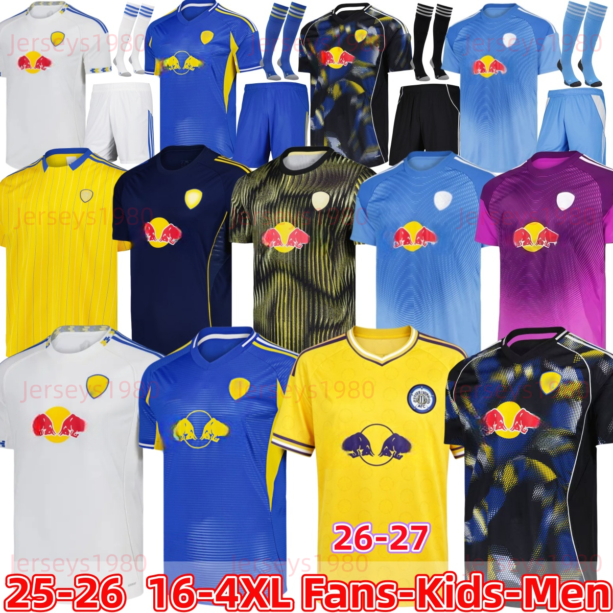 25 26 Leeds Unitedd Soccer Jerseys fans AMPADU Llorente leeds football shirt STRUIJK RODON ROTHWELL BAMFORD PIROE AARONSON MATEO JOSEPH Uniforms Men Kids 3XL 4XL