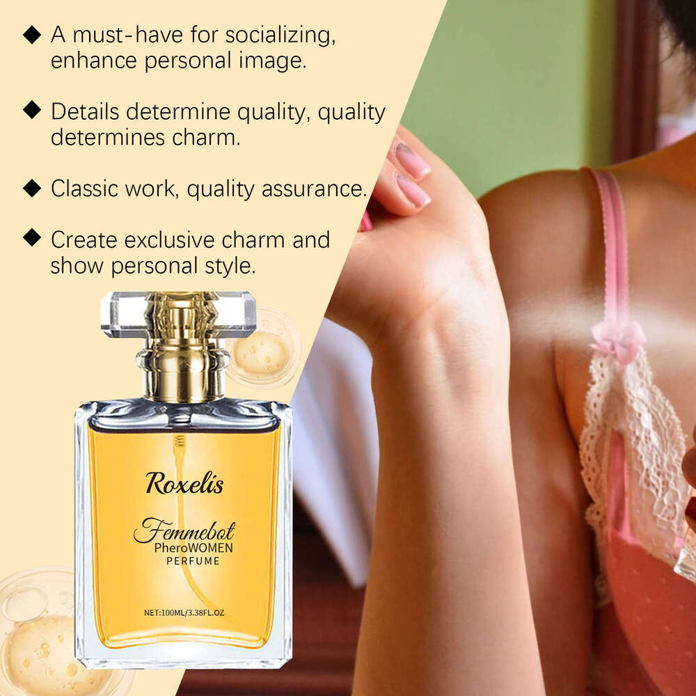Roxelis Ylang-Ylang Orange Spray Elegant Fresh Niche Couple Dating Portable Charm Perfume S260131