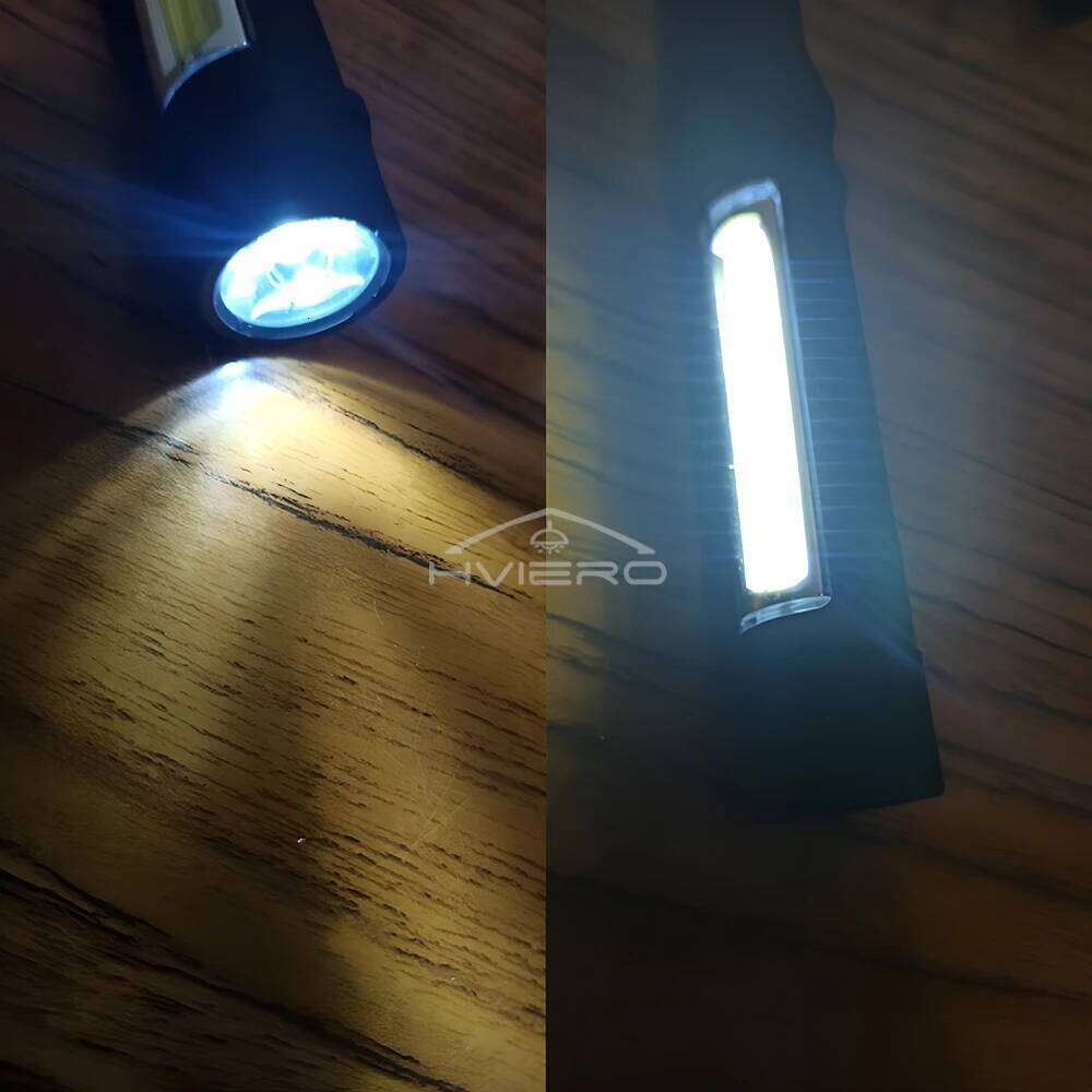 Multi-function Mini Pen Flashlight COB LED Portable Work Light Inspection Torches Magnetic Base Waterproof Camping Cycling Bar H260131