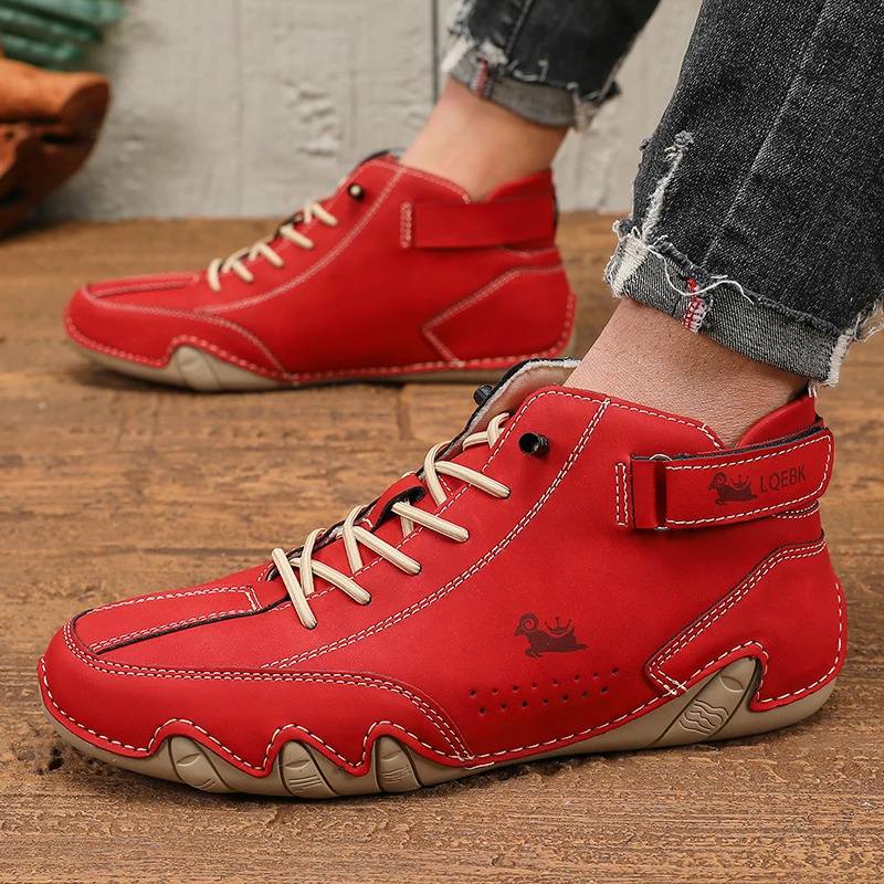 Mens Shoes Original Sneakers Shoes Mens High Top Ankle Boots Breathable and Comfortable Soft Sole Fashion Mens Shoes 260126