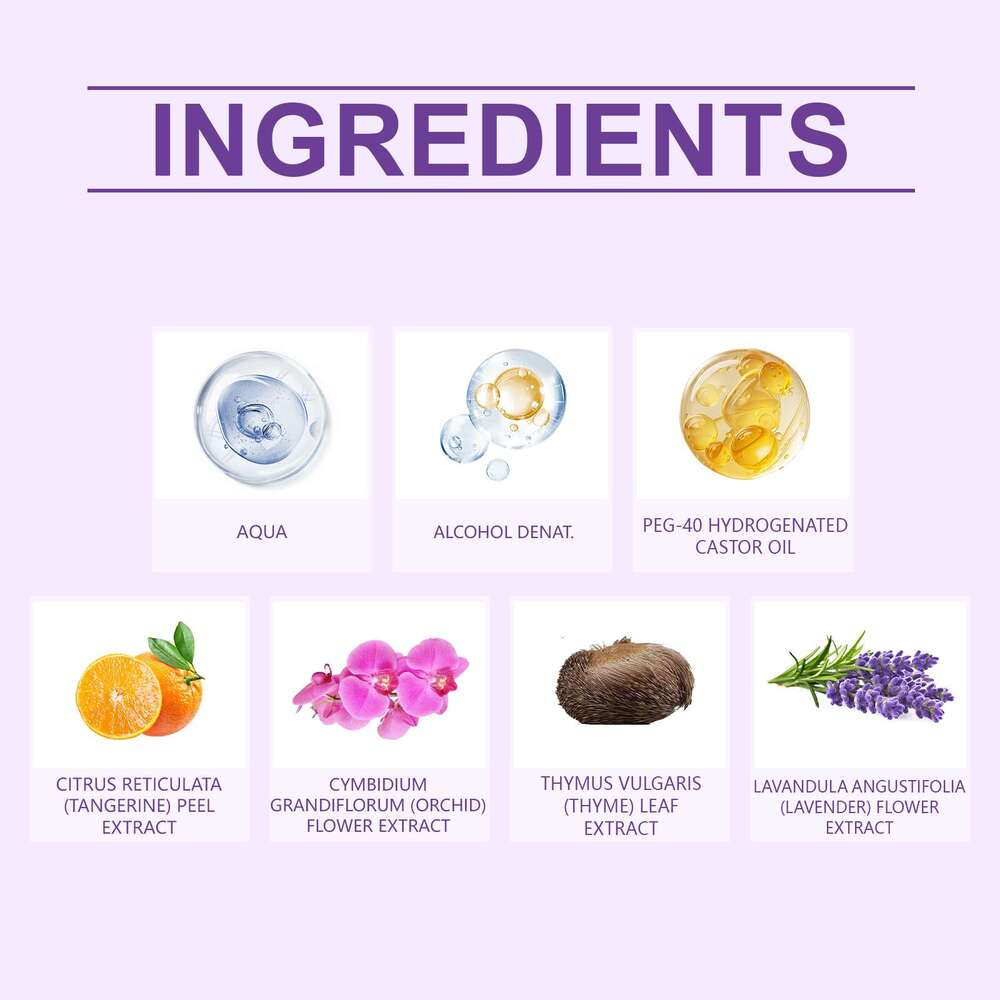 Roxelis Lavender Pagoda Gentle Natural Fresh Elegant Long-lasting Fragrance Portable Women's Charm Perfume S260131