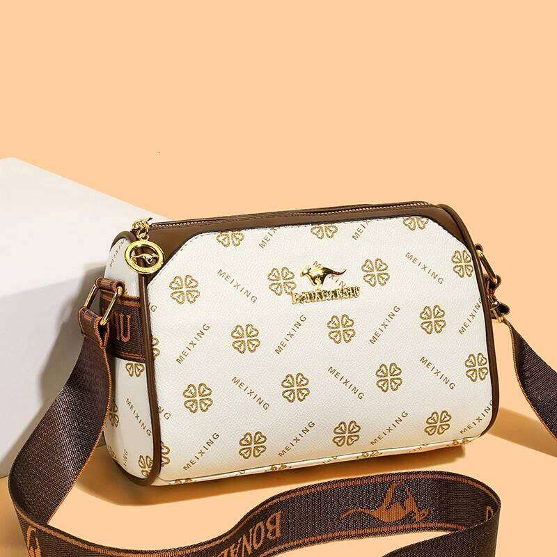 Autumn and Summer New Crossbody Middle aged Fashion Retro Shoulder Bag, Old Pattern Women's Bag