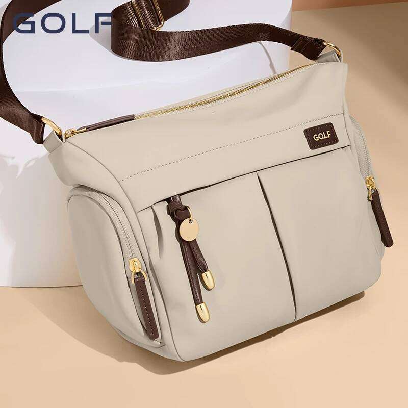 GOLF Crossbody Cell Phone Women Nylon Small Shoulder Bag with Zipper Pouch Inside Waterproof Anti Theft Cross Body Bags 2025 XJ260131