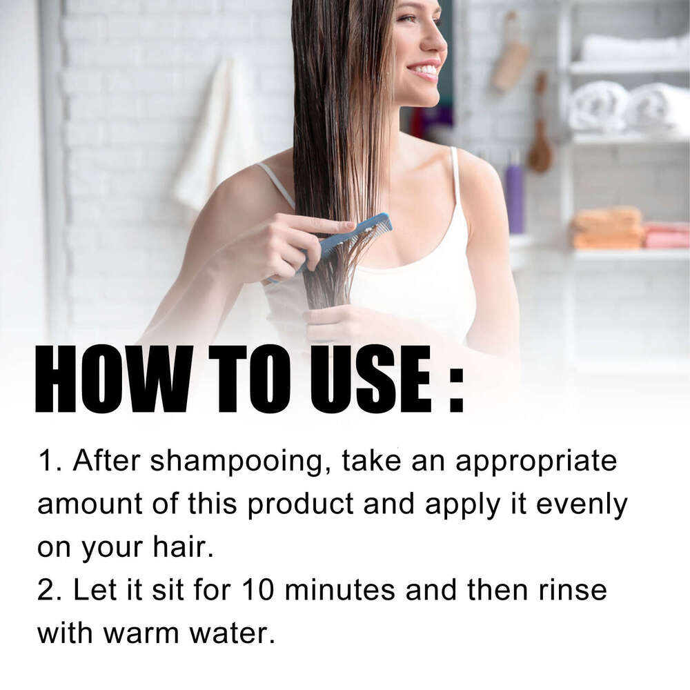 OceAura Conditioner Moisturizes Smooth Improves Dry Frizzy Scalp Massage Hair Mask S260131