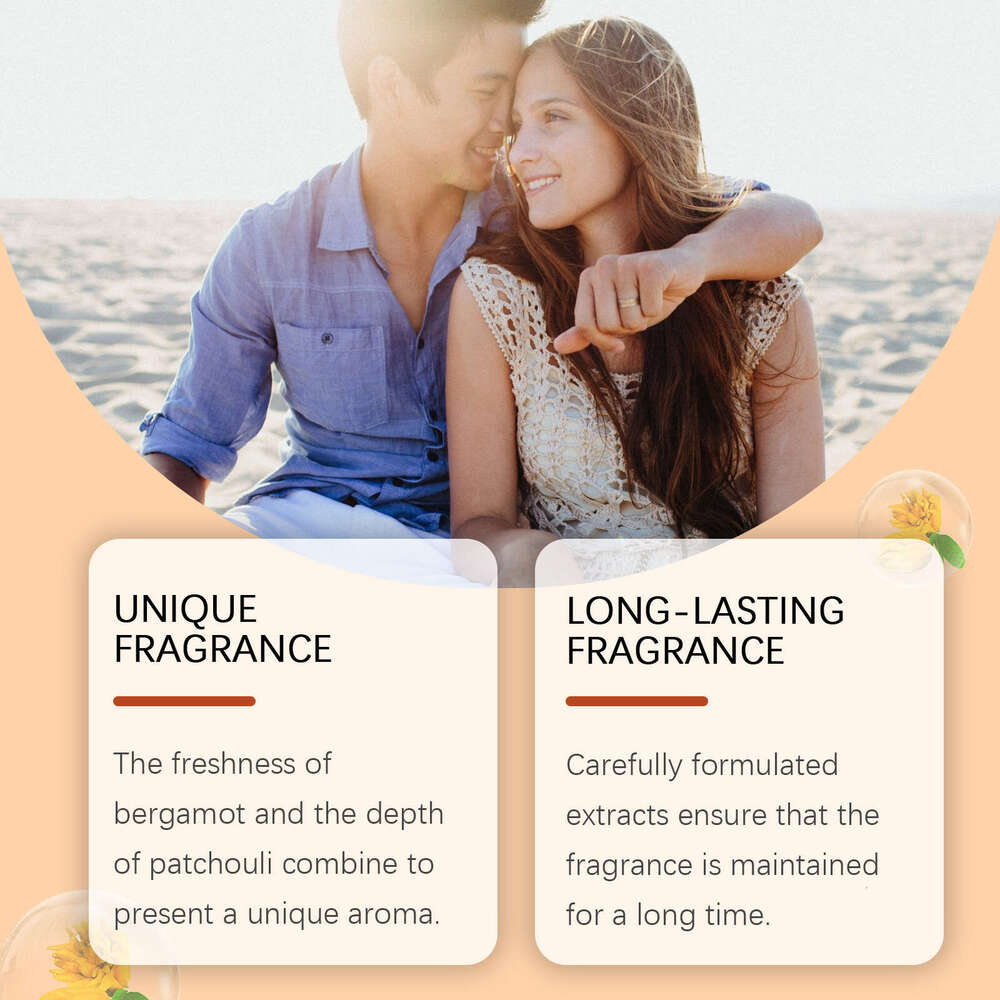 Roxelis Bergamot Charming Perfume Fresh Citrus Delightful Revitalizing Elegant Natural Long-lasting Fragrance S260131