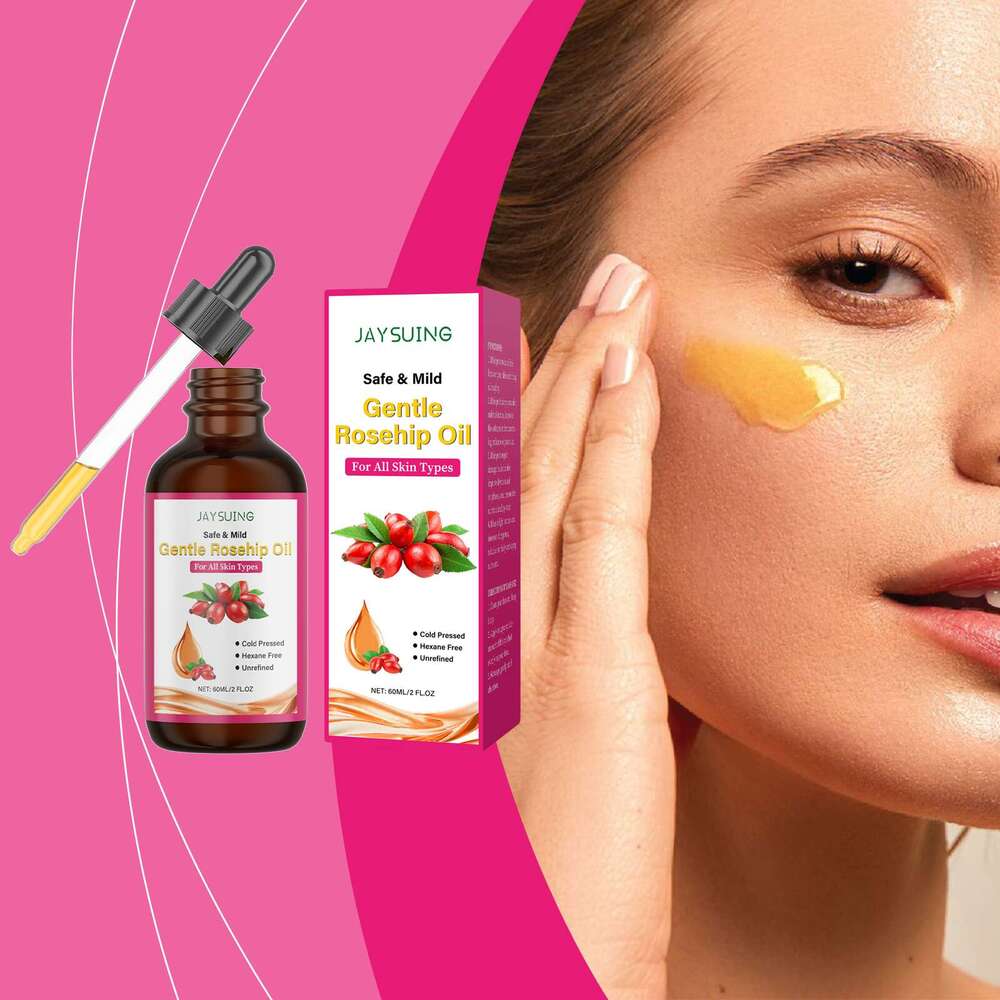 Jaysuing Rosehip Seed Moisturizing Facial Softening and Nourishing Skin Color Essence Oil S260131