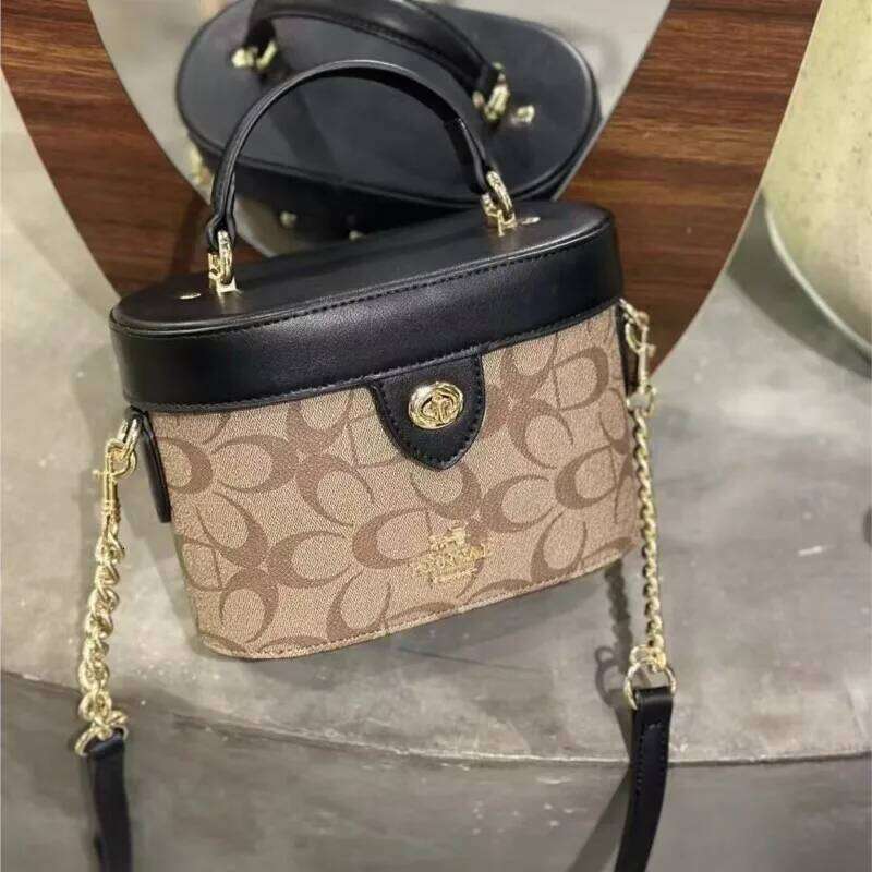 Women's handbag 2025 new light luxury bucket bag, high-end designer fashion shoulder crossbody bag