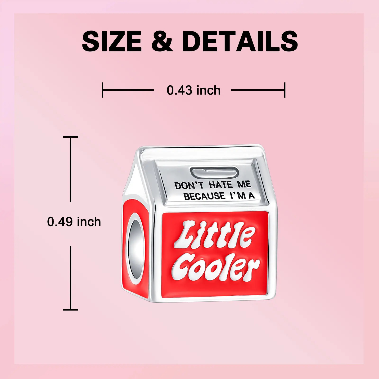 925 Sterling Silver Sc Beetle Goldfish Pendant DIY Fine Beads Fit Original Charms Bracelet Women Jewelry Diy 260124