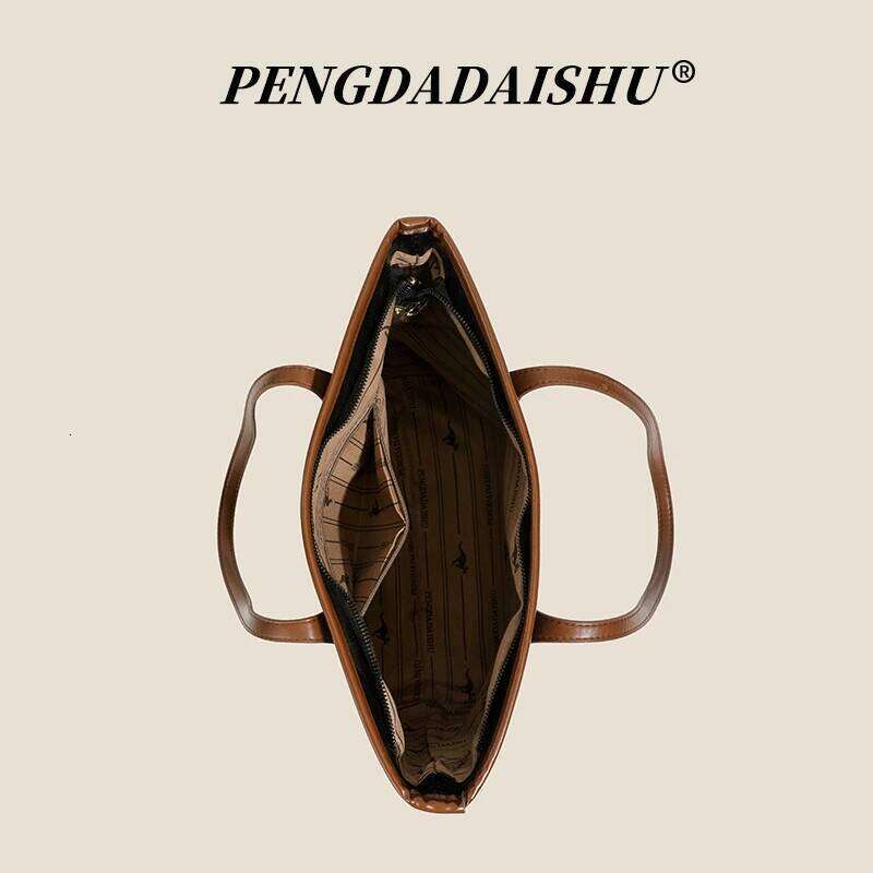 New Totem Embossed Handbag for Women, Vintage Handmade Distressed Large Capacity Shoulder Bag, Luxe Tote