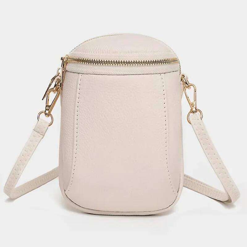 Genuine Leather Mobile Phone New Mini Cross-body Texture Top Layer Cowhide Shoulder Bag for Women Fashion High Quality Soft