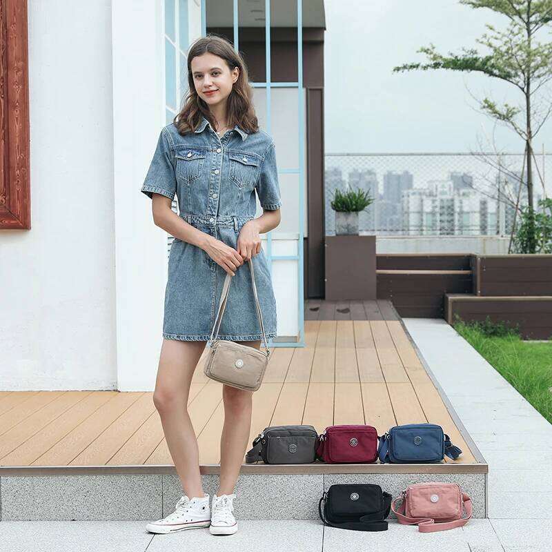 Mindesa High Quality Nylon Best Fashion Ladies Crossbody Sling Bag Waterproof