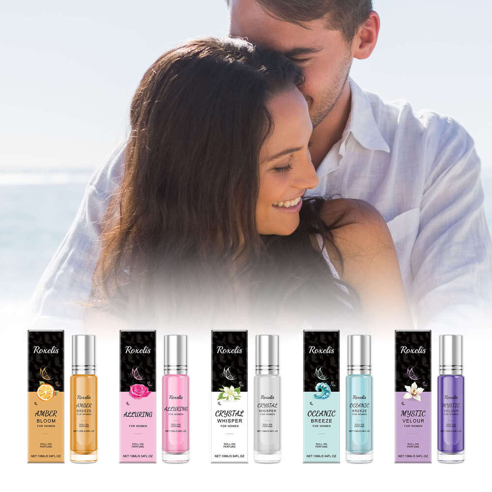 Roxelis Ocean Fresh Roll-On Natural Long-Lasting Fragrance Refreshing Gentle Daily Couple Dating Portable Perfume S260131