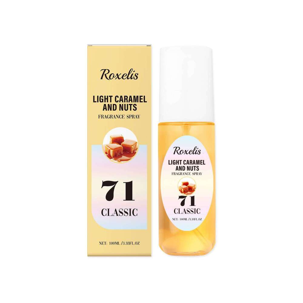 Roxelis Caramel Fragrance Long-lasting Fresh Scent Light Elegant Perfume Body Spray S260131