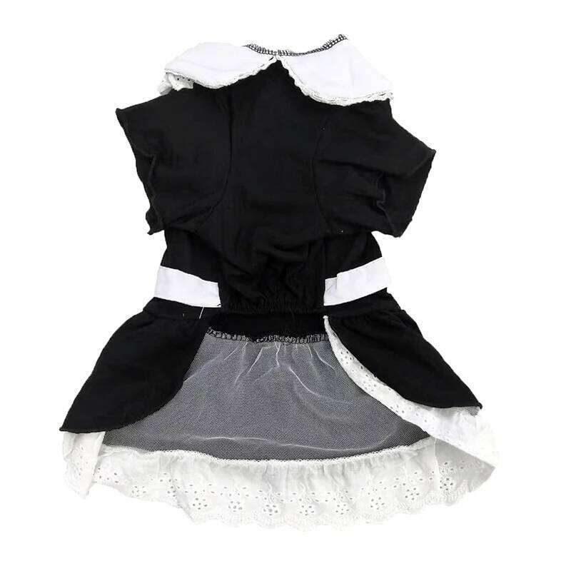 Dog Spring Summer Kitten Puppy Princess Dress Anime Maid Cosplay Costume Lolita Small And Medium Sized Dogs Pet Clothes H260129