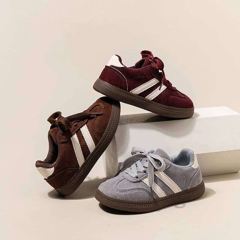 Girls' Leisure Sports 2025 Autumn Campus New Boys Fashion Casual Sneakers Kids Running Shoes Toddler Outdoor Single Shoe Y260128