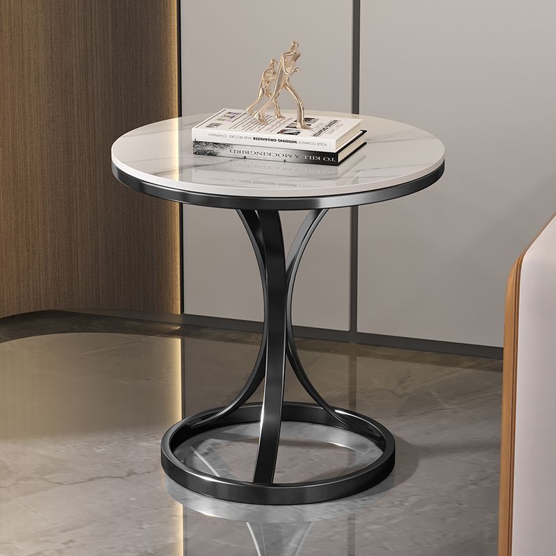 R05301 Luxury sofa side table, small coffee table, stone slab small table