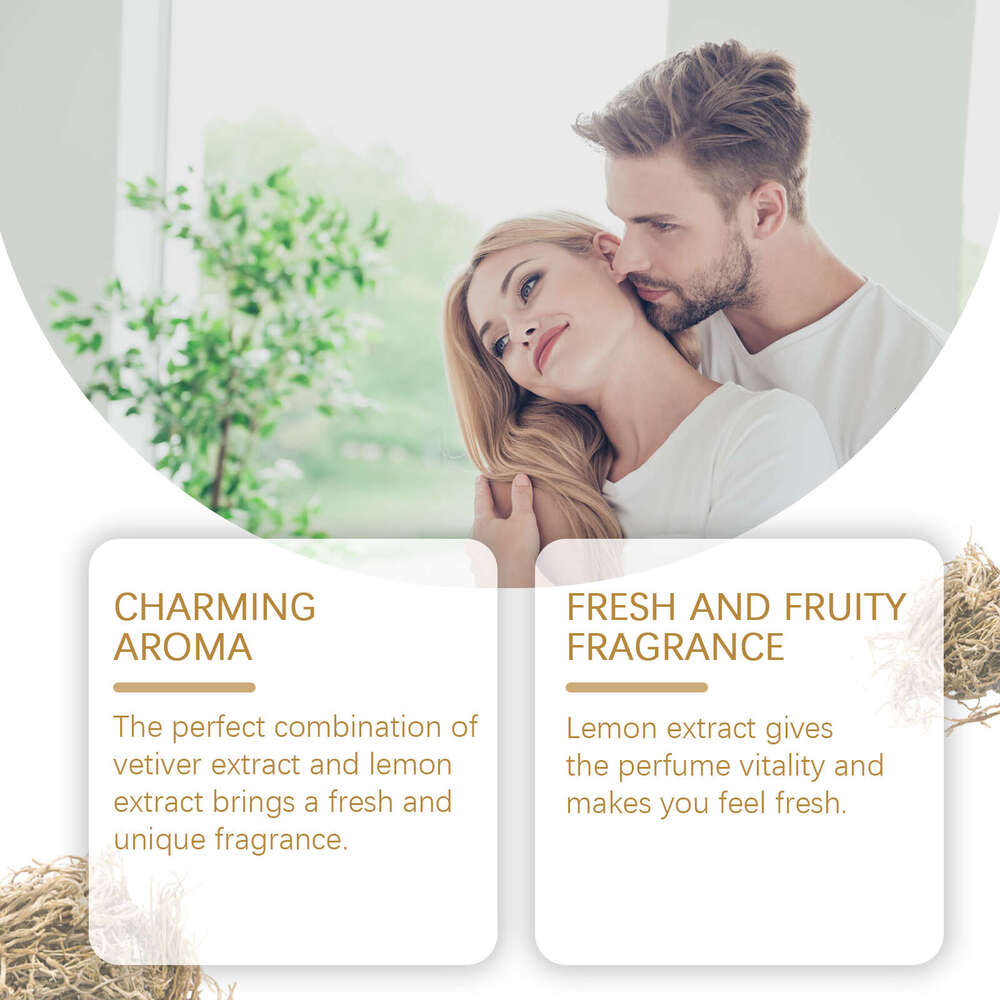 Roxelis Vetiver Exudes Charming Charm Natural Fresh Elegance Long-lasting Daily Portable Fragrance Perfume S260131