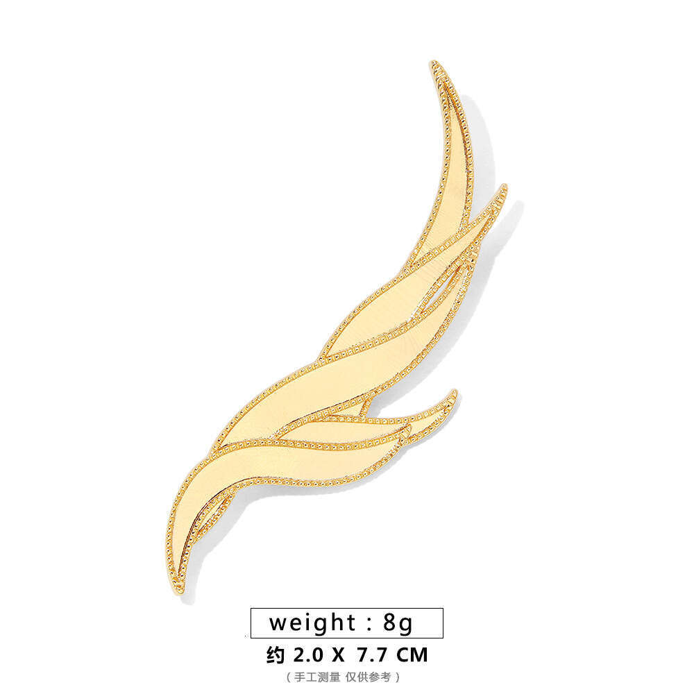 Ancient Style DIY Handmade High-Quality Mother-of-Pearl Wrapped Bamboo Plain Base Brooch Hanfu Versatile Pin