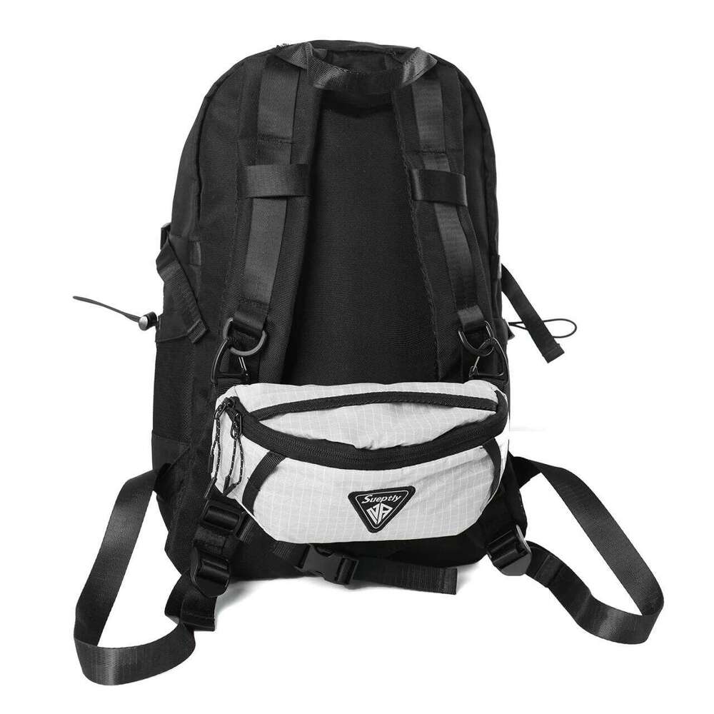Outdoor backpack - Large capacity, lightweight, expandable chest bag. Suitable for both men and women. Includes hiking eq