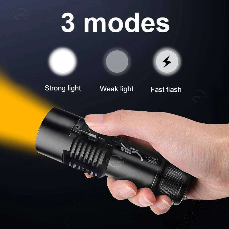 Super Bright Profession XHP160 Diving Flashlight Powerful Underwater LEDs Torch Rechargeable Yellow Hand Lamp Waterproof Lantern H260131