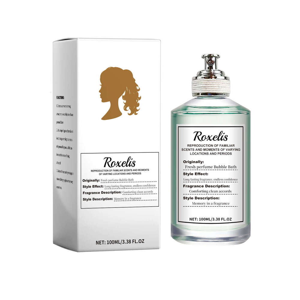 Roxelis Fresh Bubble Bath Holiday Light Perfume Fragrance Elegant Style Highlights Temperament Long-lasting Scent S260131