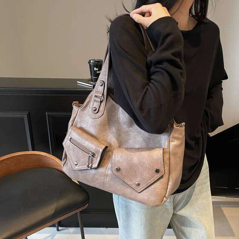 Stylish Large Capacity Crossbody Tote for Women Fashionable Shoulder Bag with High Quality Material XJ260130