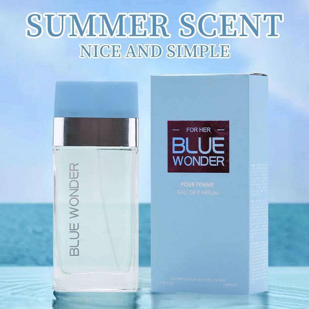 3.4 oz women's eau de toilette spray, long-lasting perfume, apple, Sicilian lemon, cedar, Campanula, very suitable for dating, d H260130