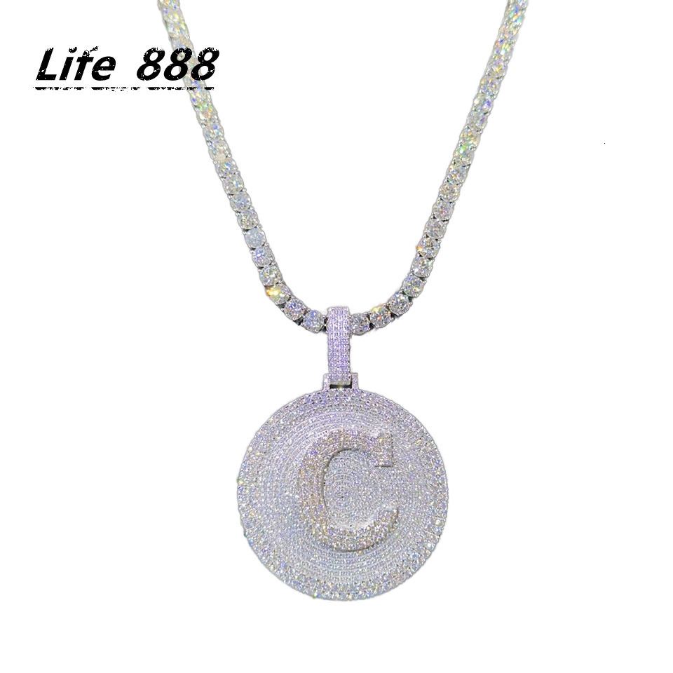 Zuanfo Jewelry Custom Hip Hop Moissanite Diamonds Pendant Ice Cut with Pass Diamonds Tester Unique Stylish Pendants Charms