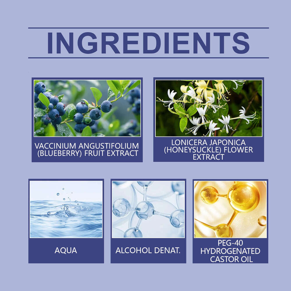 Roxelis Blueberry Roll-on Niche Exudes Unique Charm Fresh Scent Long-lasting Fragrance Perfume S260131